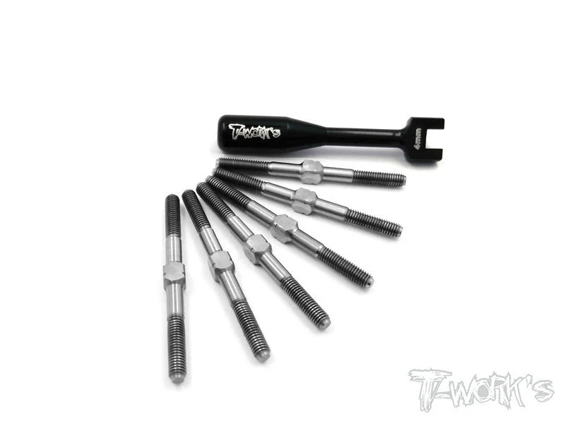 TB-098  64 Titanium Turnbuckle Set ( For Kyosho Lazer ZX6/ZX7 )