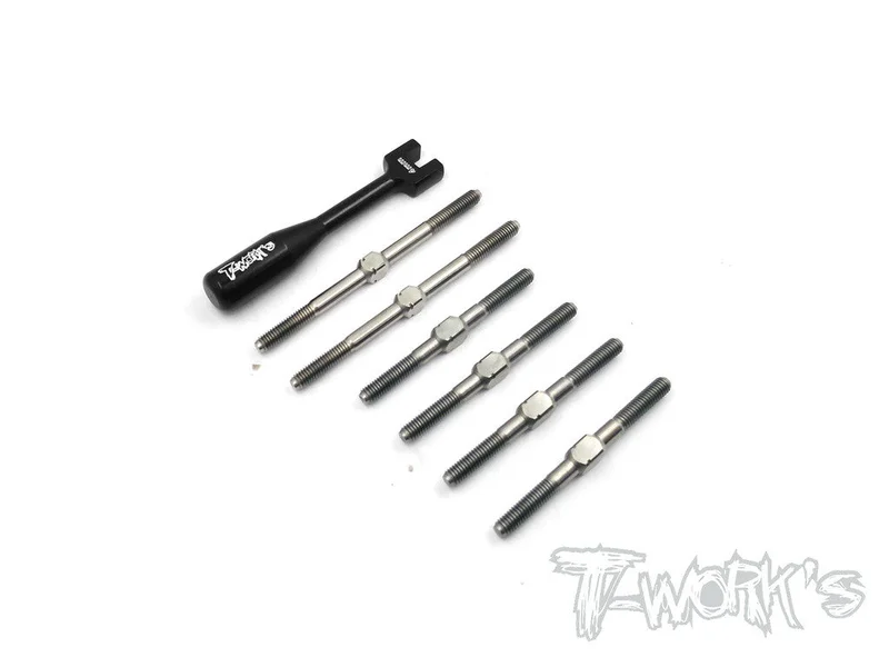 TB-106 64 Titanium Turnbuckle Set For Kyosho Optima