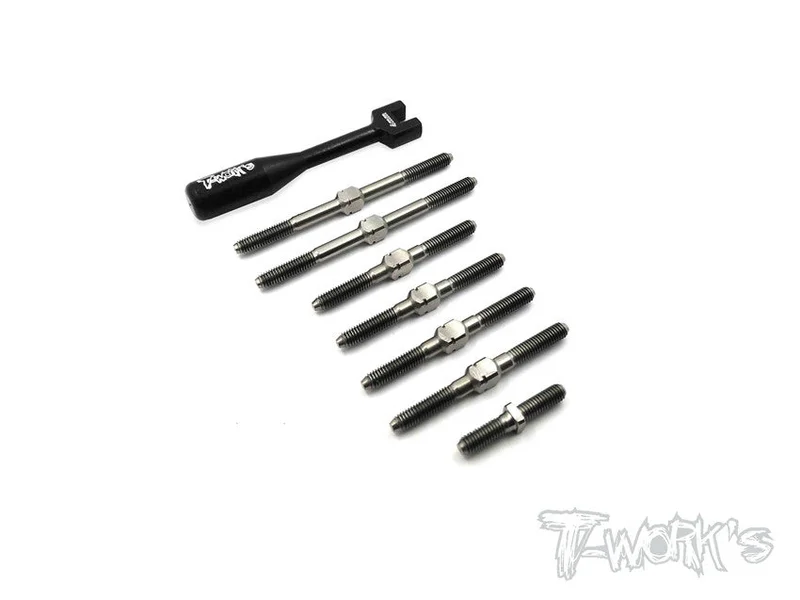 TB-110 64 Titanium Turnbuckle Set (For Team Associated TC7 / TC7.1/TC7.2)