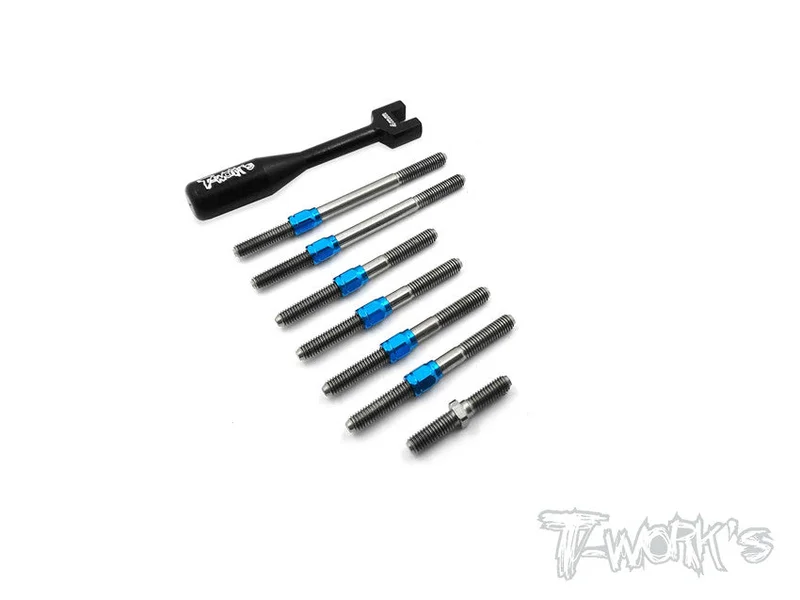 TB-110H Hybrid Titanium Turnbuckle Set (For Team Associated TC7 / TC7.1/TC7.2)