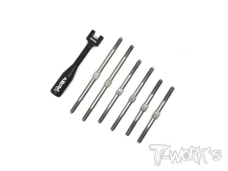 TB-114 64 Titanium Turnbuckle Set For Schumacher Cougar KF2/KR