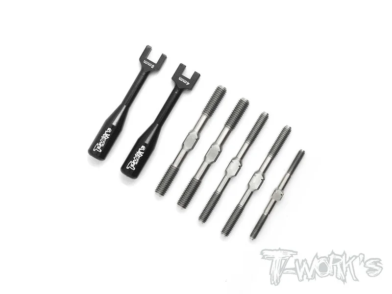 TB-123 64 Titanium Turnbuckle Set ( Xray XB8E 2016 )