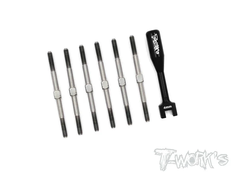 TB-124 64 Titanium Turnbuckle Set ( For Xray XB2C'17/XB2C 2018 )