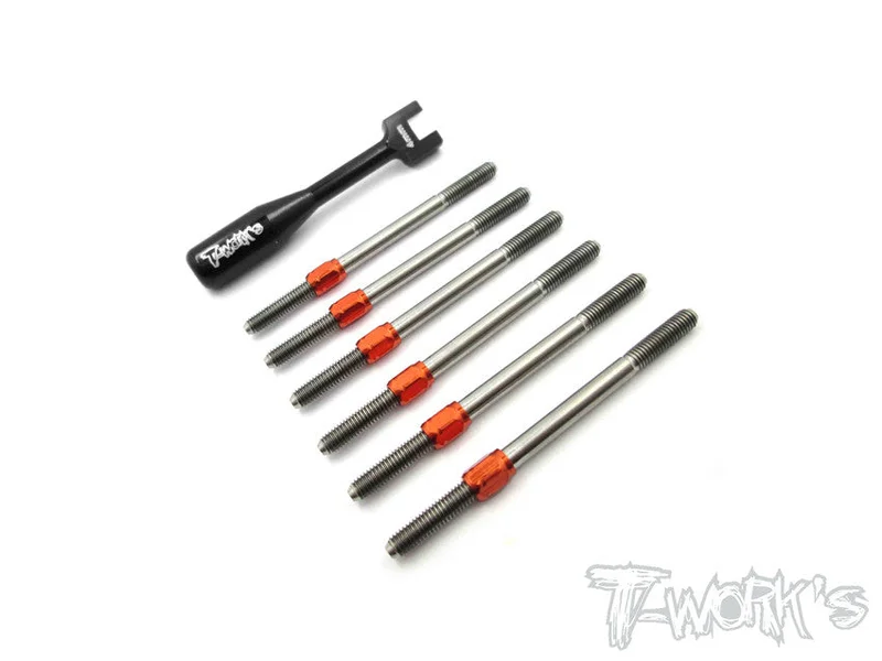 TB-124H Hybrid Titanium Turnbuckle Set ( Xray XB2C'17/XB2C 2018 )