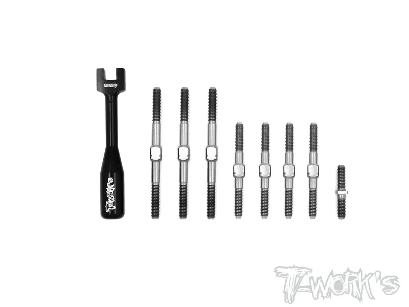 TB-125 64 Titanium Turnbuckle Set ( For VBC WildFire D09 )