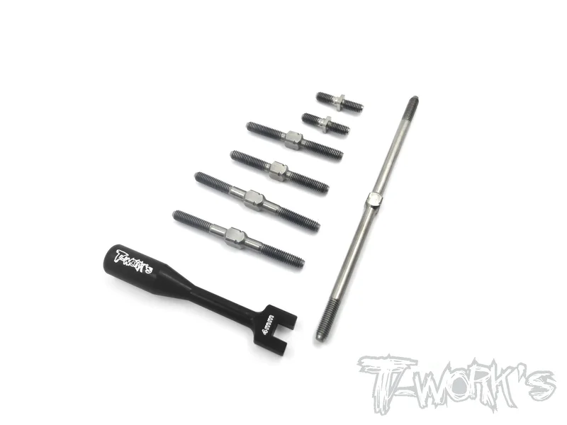 TB-127 64 Titanium Turnbuckle Set For Yokomo YD-4