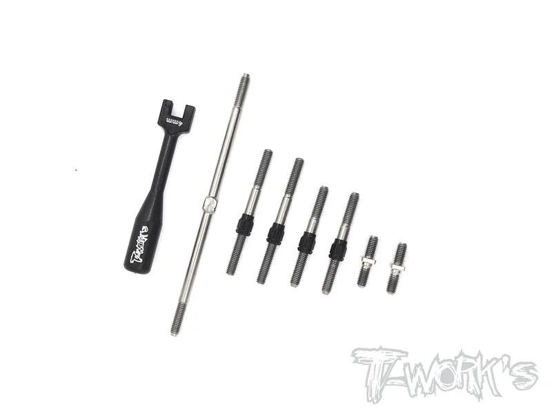 TB-127H Hybrid Titanium Turnbuckle Set For Yokomo YD-4