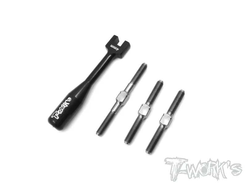 TB-130 64 Titanium Turnbuckle Set For X1 2017