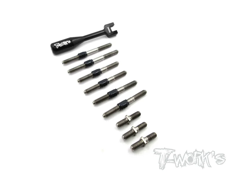 TB-131H Hybrid Titanium Turnbuckle Set ( For Yokomo BD8 )