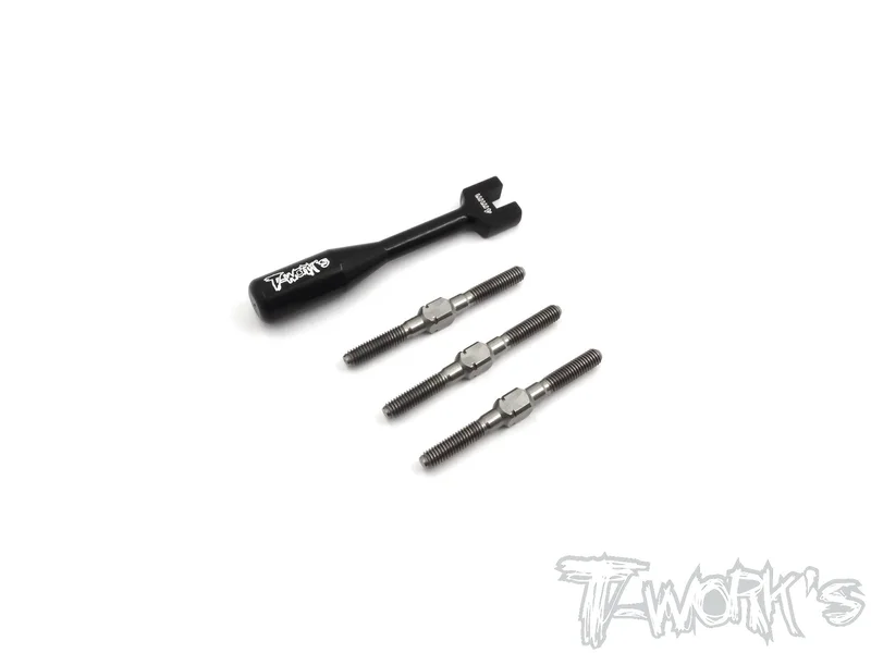 TB-133 64 Titanium Turnbuckle Set ( For Rapide F1 2016 )