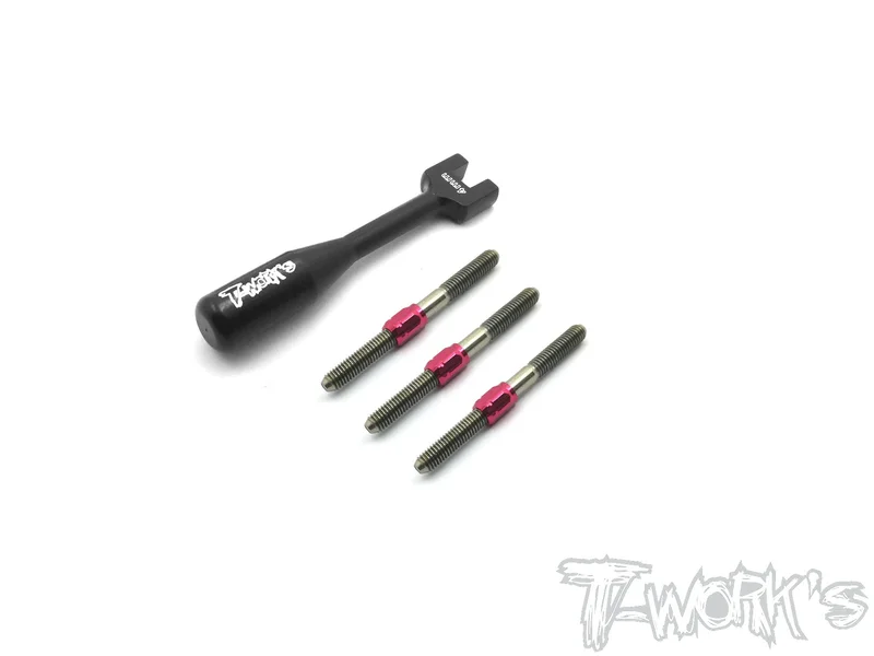TB-133H Hybrid Titanium Turnbuckle Set ( For Rapide F1 2016 )