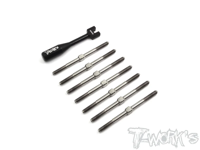 TB-134 64 Titanium Turnbuckle Set ( For Xray XB4 2017 )