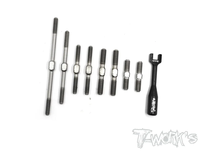 TB-137 64 Titanium Turnbuckle Set For Kyosho Inferno GT2