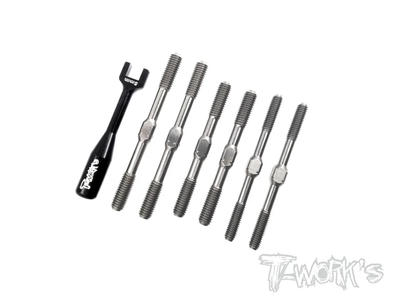 TB-139 64 Titanium Turnbuckle Set ( For HB Racing D817 D817 V2/D819/E819/ HB E819RS )