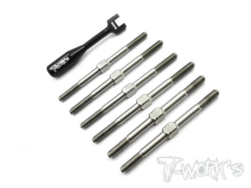 TB-147 64 Titanium Turnbuckle Set ( For Yokomo YZ-2 DTM )