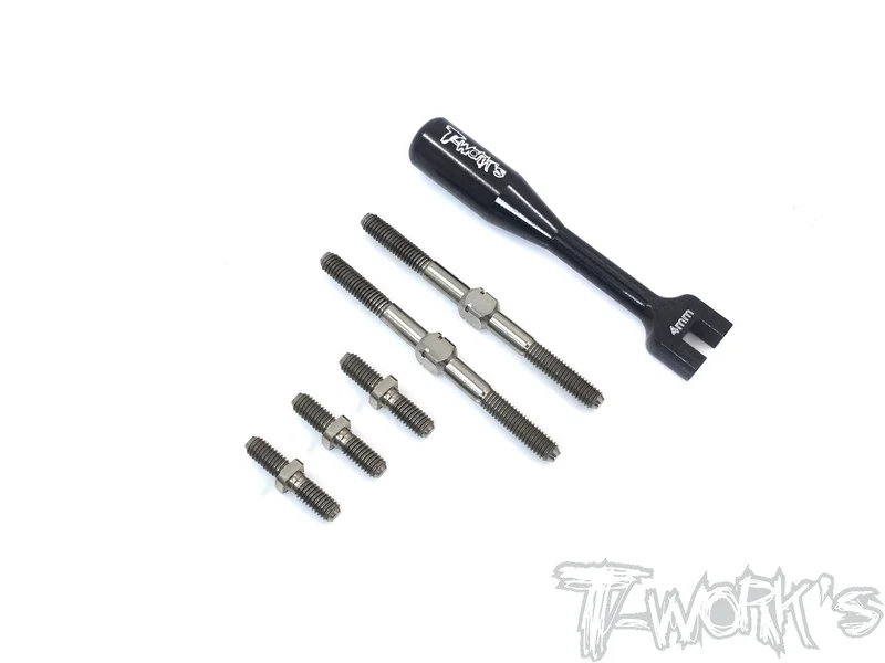TB-185 64 Titanium Turnbuckle Set ( For ROCHE P12 EVO )