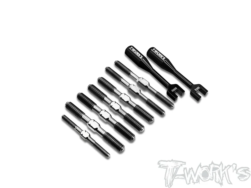 TB-236 64 Titanium Turnbuckle Set ( For Xray GTX8 2022 / GTX8 2023 )
