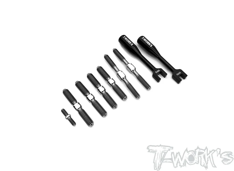 TB-241 64 Titanium Turnbuckle Set ( For Hong Nor X3 GTX E )