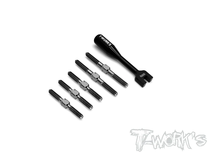 TB-244 64 Titanium Turnbuckle Set ( For Xray X4 )