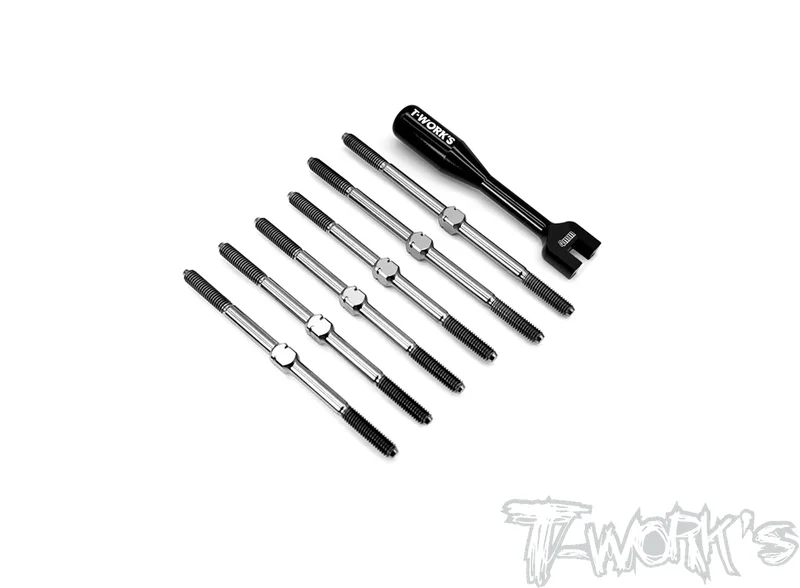 TB-24564 Titanium Turnbuckle Set ( For Schumacher COUGAR LD2/STOCK SPEC )