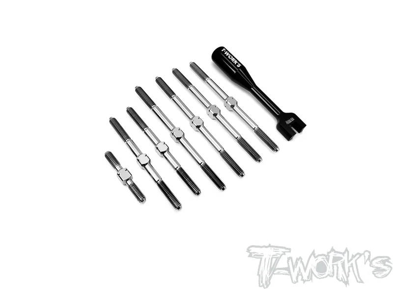 TB-246 64 Titanium Turnbuckle Set ( For Schumacher CAT L1 EVO )