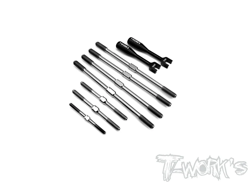 TB-24864 Titanium Turnbuckle Set ( For TEKNO NB 48.3 )