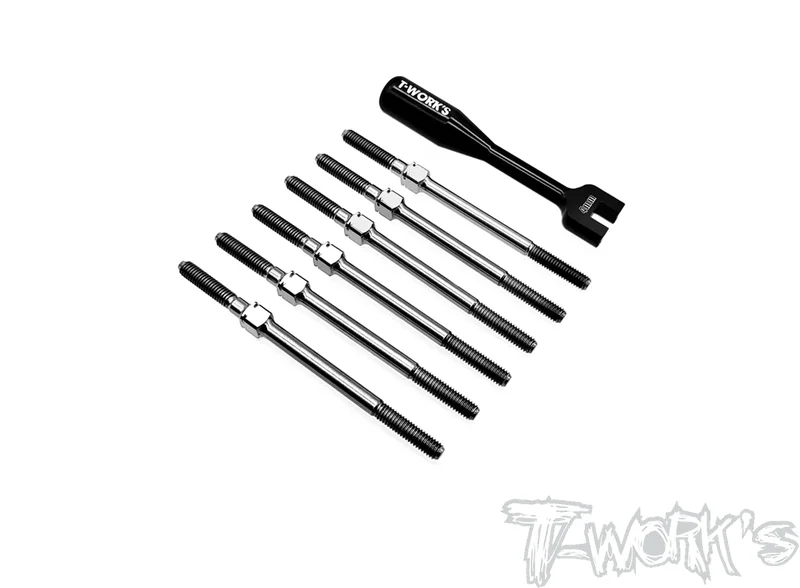 TB-24964 Titanium Turnbuckle Set ( For Xray XB2'21/XB2C'23/XB2D'23/XB2'24)