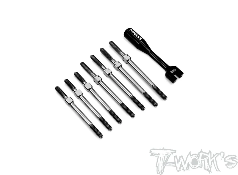 TB-254 64 Titanium Turnbuckle Set ( For Xray XB4'22/XB4C'24/XB4D'24 )