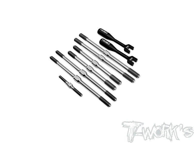 TB-26264 Titanium Turnbuckle Set ( For Xray XT8 2022 )