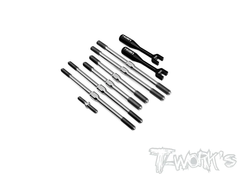 TB-26364 Titanium Turnbuckle Set ( For Xray XT8E 2022 )