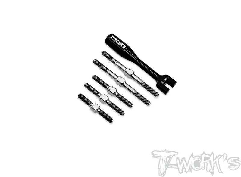 TB-264 64 Titanium Turnbuckle Set ( For Xray X4F / X4F'24 )