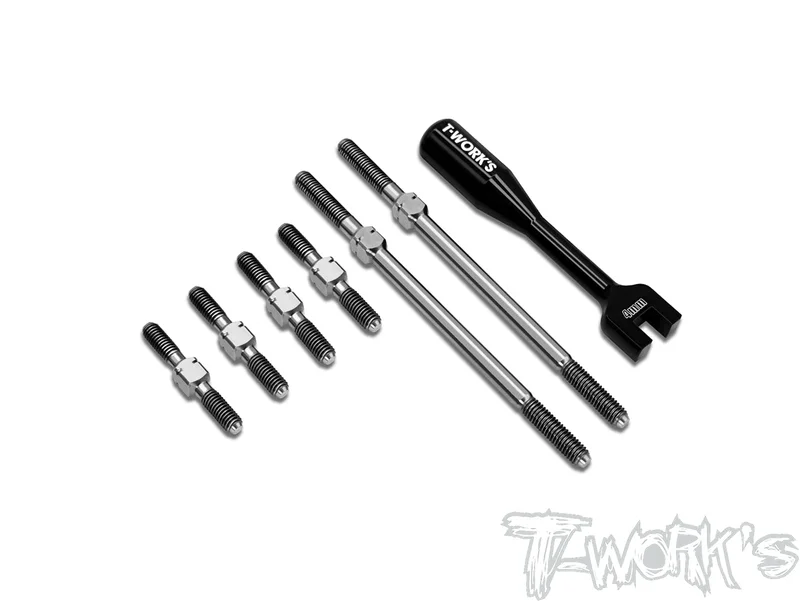 TB-26564 Titanium Turnbuckle Set ( For Serpent VIPER 990 )