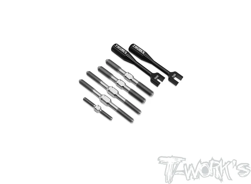TB-26764 Titanium Turnbuckle Set ( For Team Associated RC8 B4E )