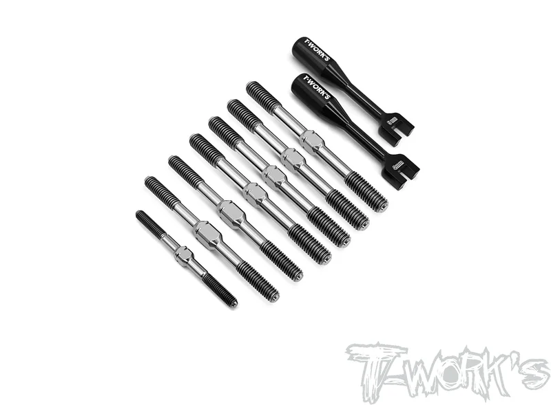 TB-26864 Titanium Turnbuckle Set ( For Mayako MX8 )