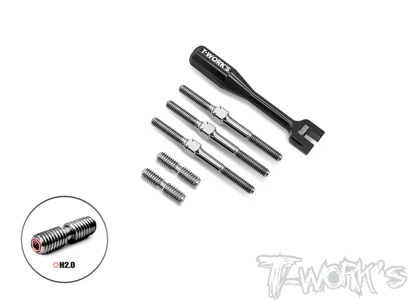 TB-274 64 Titanium Turnbuckle Set ( For Xray X1'23/25 )
