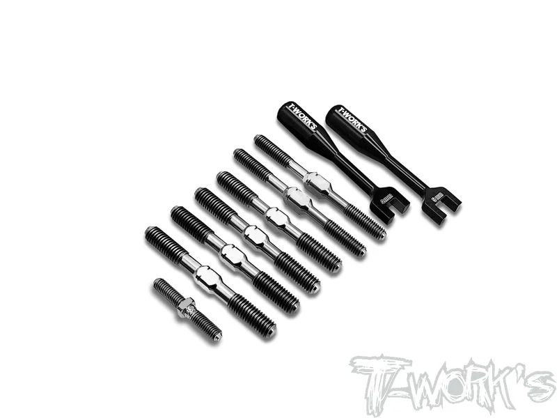 TB-275 64 Titanium Turnbuckle Set ( For Xray GTXE 2022/2023 )
