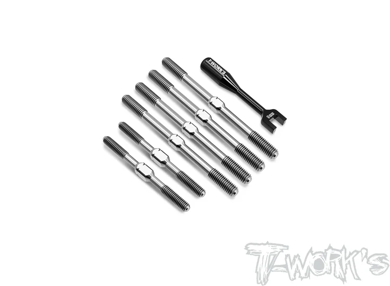 TB-27764 Titanium Turnbuckle Set ( For TEKNO EB48 2.1 )