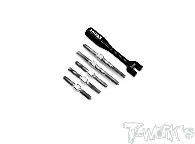 TB-27964 Titanium Turnbuckle Set ( For Xray X4 2023/2024/X4F'25 )