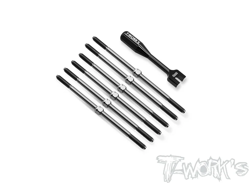 TB-28364 Titanium Turnbuckle Set ( For Xray SCX 2023 EDITION )