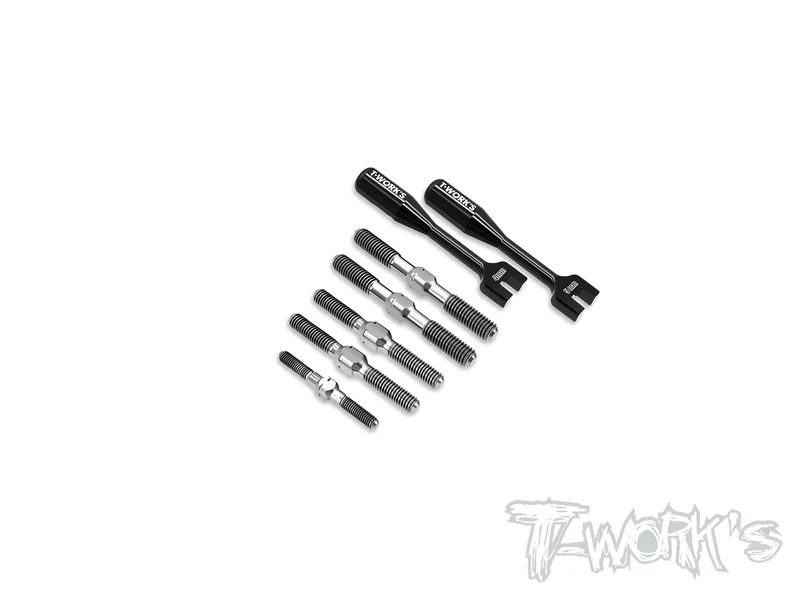 TB-293 64 Titanium Turnbuckle Set( For Sparko F8/F8e )