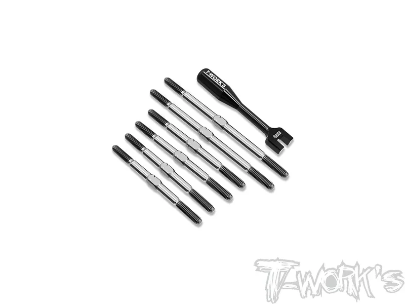 TB-297 64 Titanium Turnbuckle Set( For TLR 22T 4.0 )