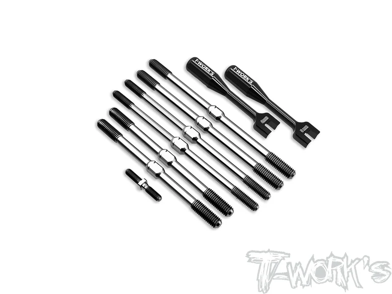 TB-299 64 Titanium Turnbuckle Set( For Xray XT8E'24 )