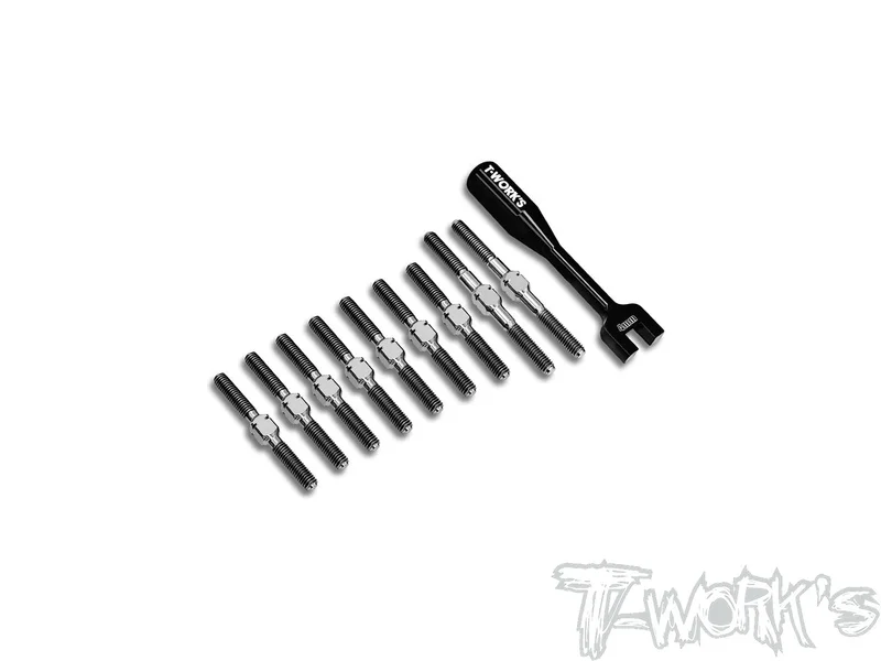 TB-303 64 Titanium Turnbuckle Set( For Yokomo BD FWD )
