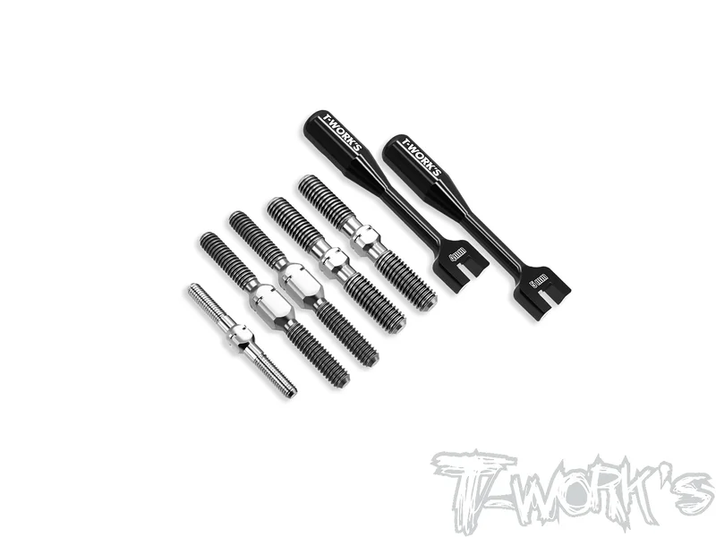 TB-307 64 Titanium Turnbuckle Set ( For SWORKZ S35-4 EVO )