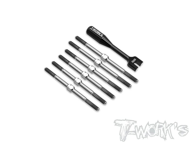 TB-308 64 Titanium Turnbuckle Set ( For Schumemacher LD3M )