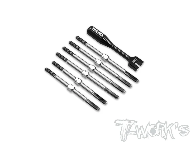TB-309 64 Titanium Turnbuckle Set ( For Schumemacher LD3D )