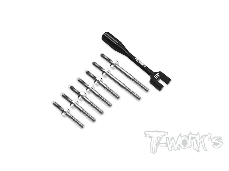 TB-313-ATitanium Turnbuckle Set (For Team Associated RC10 )