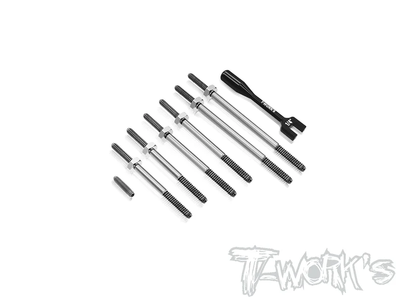 TB-313-C Titanium Turnbuckle Set (For 1989 IFMAR Prototype RC10 )