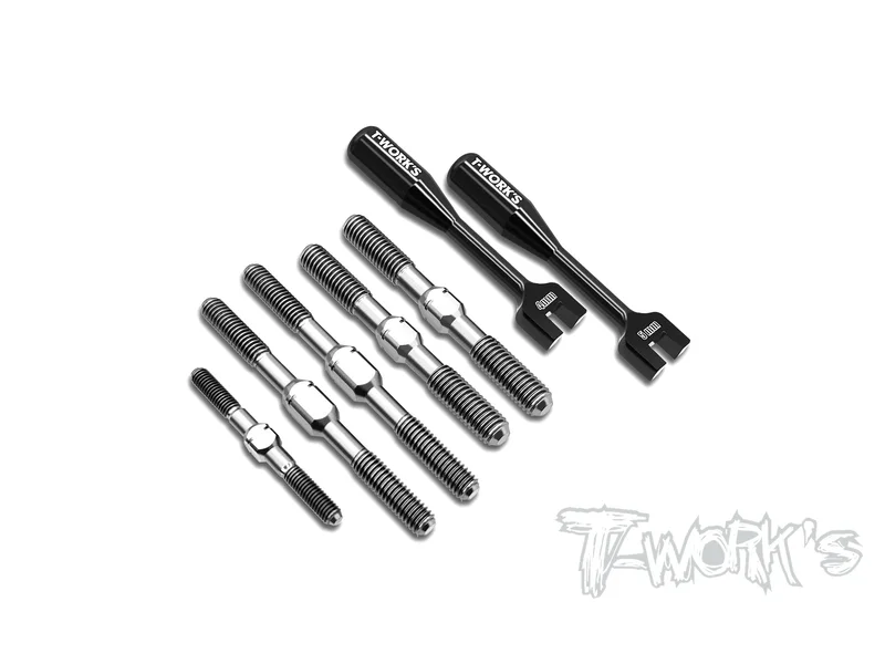 TB-314 Titanium Turnbuckle Set (For Team Associated RC8 B4.1 )