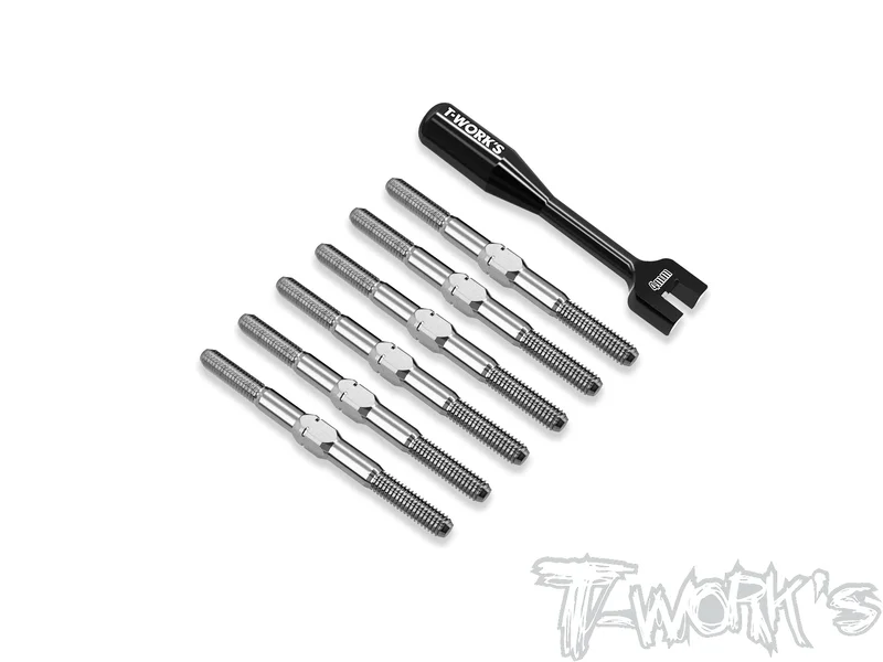 TB-317   Titanium Turnbuckle Set (For Team Associated RC10 B7/B7D/B7.1D )